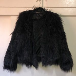 Black Fur Jacket